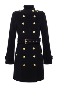 Manteau militaire long de L'Agence Nalini