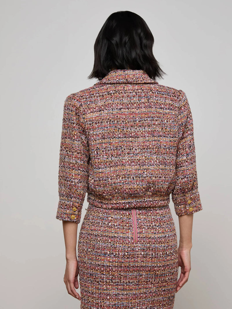 Veste en tweed L'Agence Jia