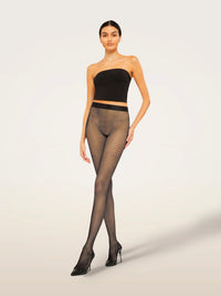 Wolford Twenties Econoyl Tights Soft Cacao