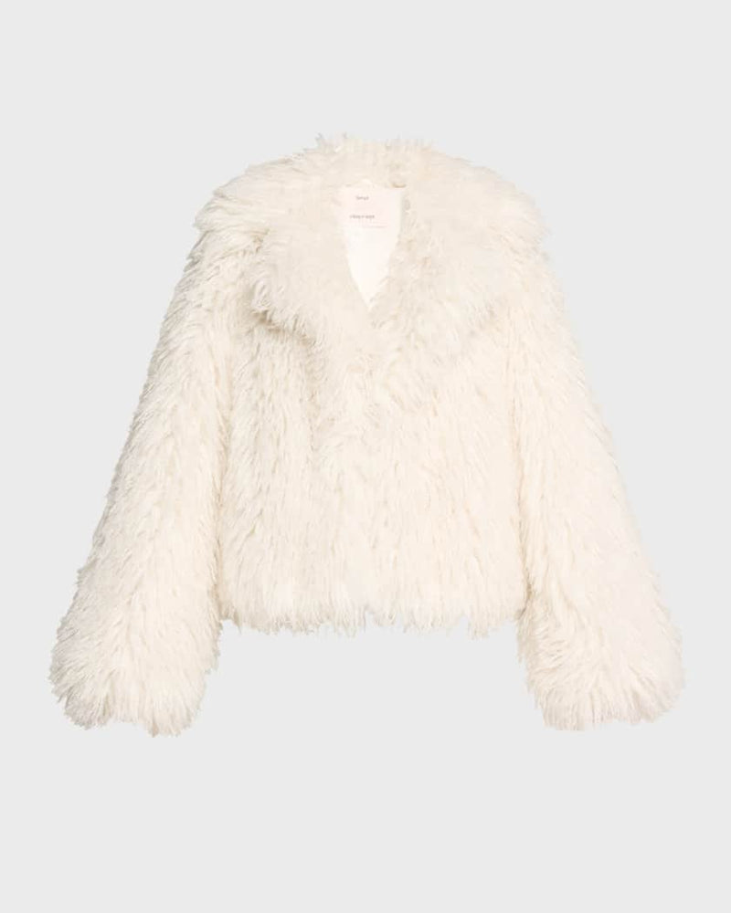 Cinq à Sept Faux Fur Cape