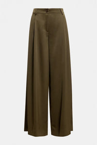 Essentiel Pantalon large Katerina vert poussiéreux