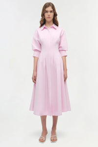 Simkhai Jazz Pintuck Midi Dress