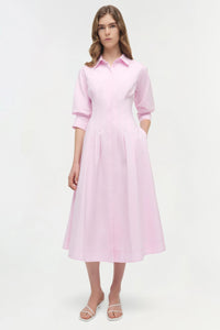 Simkhai Jazz Pintuck Midi Dress