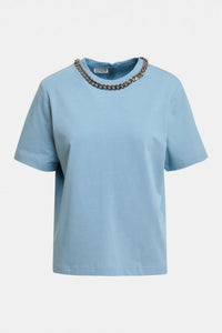 T-shirt avec chaîne Klaim Essentiel Azure Affair