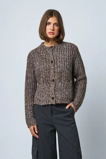 Line Women's Mabel Cardigan - Barn Owl