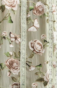 Chemise Arlette avec bordure en dentelle florale Alice + Olivia