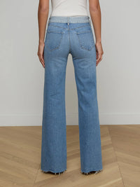 L'Agence Louane Wide-Leg Flare Jean Bexley