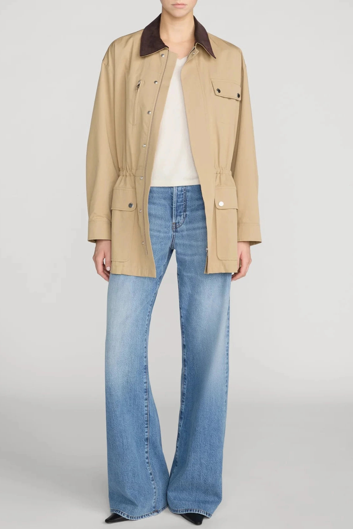 Frame The Off-Duty Loose Jean - Flutter