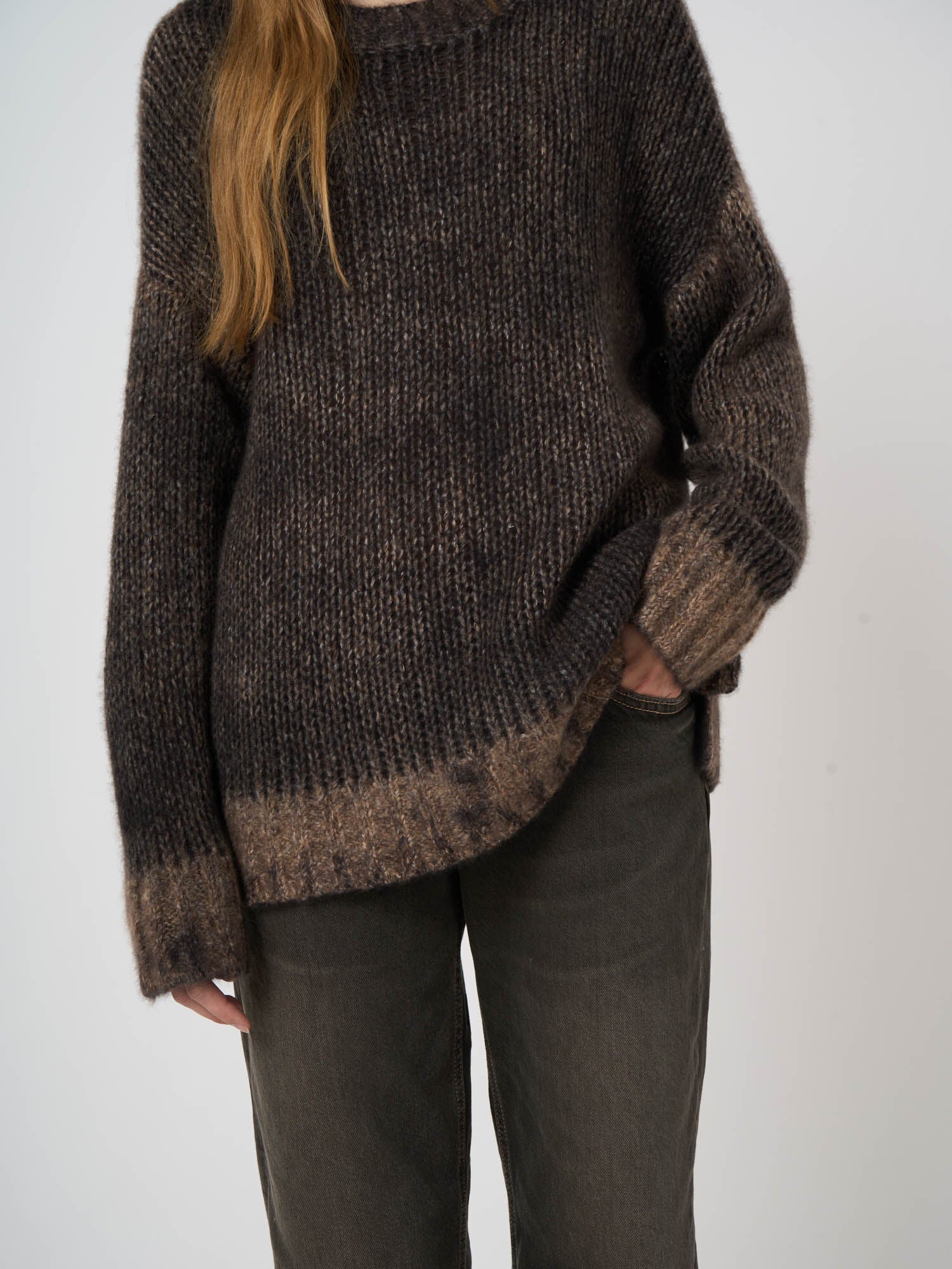 Repeat Cashmere Silk Knitted Pullover Chital