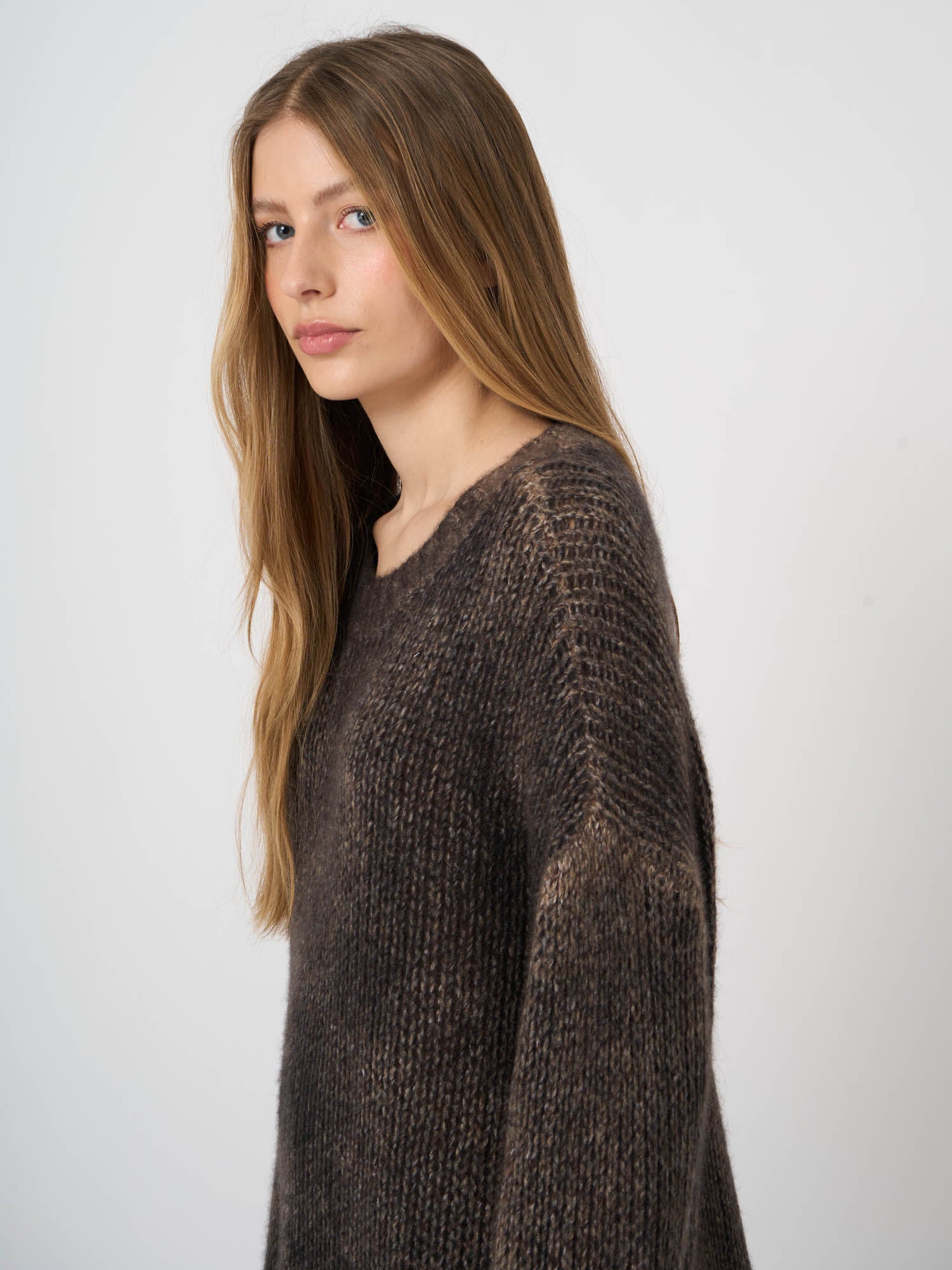 Repeat Cashmere Silk Knitted Pullover Chital