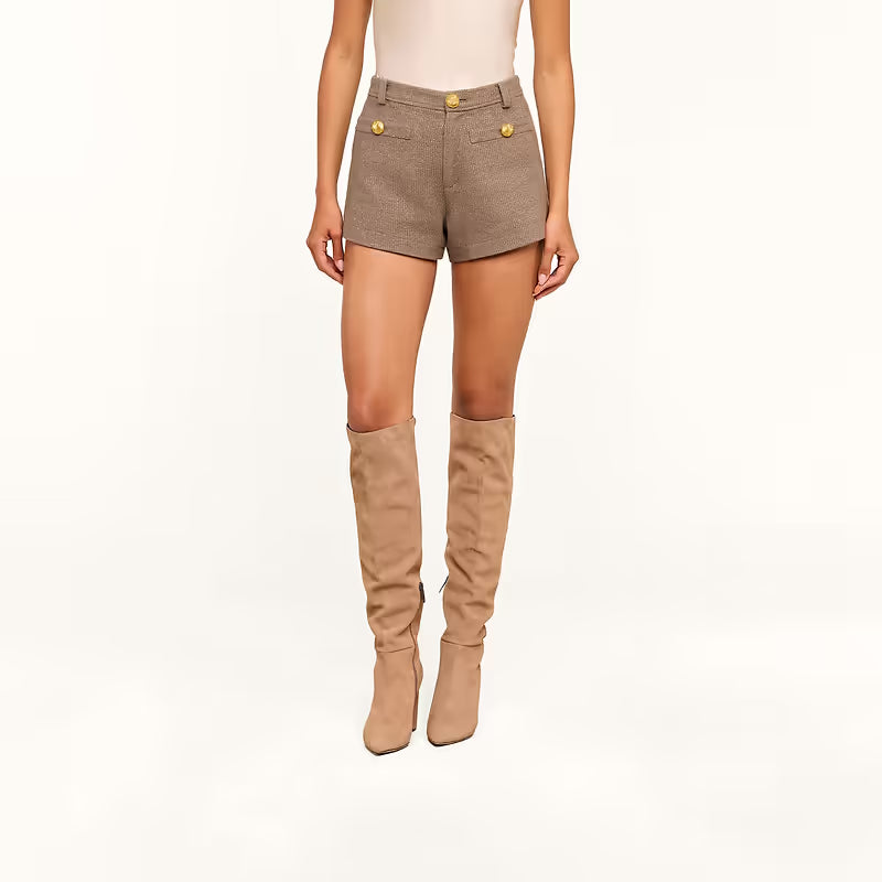 L'Agence Dionne Short Mota/Light Gold