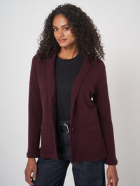 Repeat Soft Knitted Wool Blazer