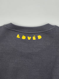 Kerri Rosenthal Boyfriend Sweatshirt Heart Patchwork Sweater