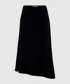 Twinset Midi Skirt With Oval T Chain