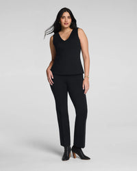 SpanxSuperSmooth PerfectFit Ponte Kick Flare Pant with Pintuck