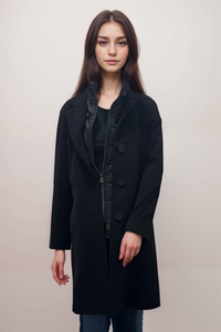 Manteau long en laine vierge Cinzia Rocca
