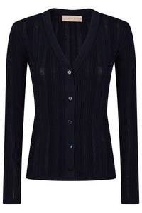Purotatto Cardigan SS26-074-2303 Noir