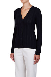 Purotatto Cardigan SS26-074-2303 Noir
