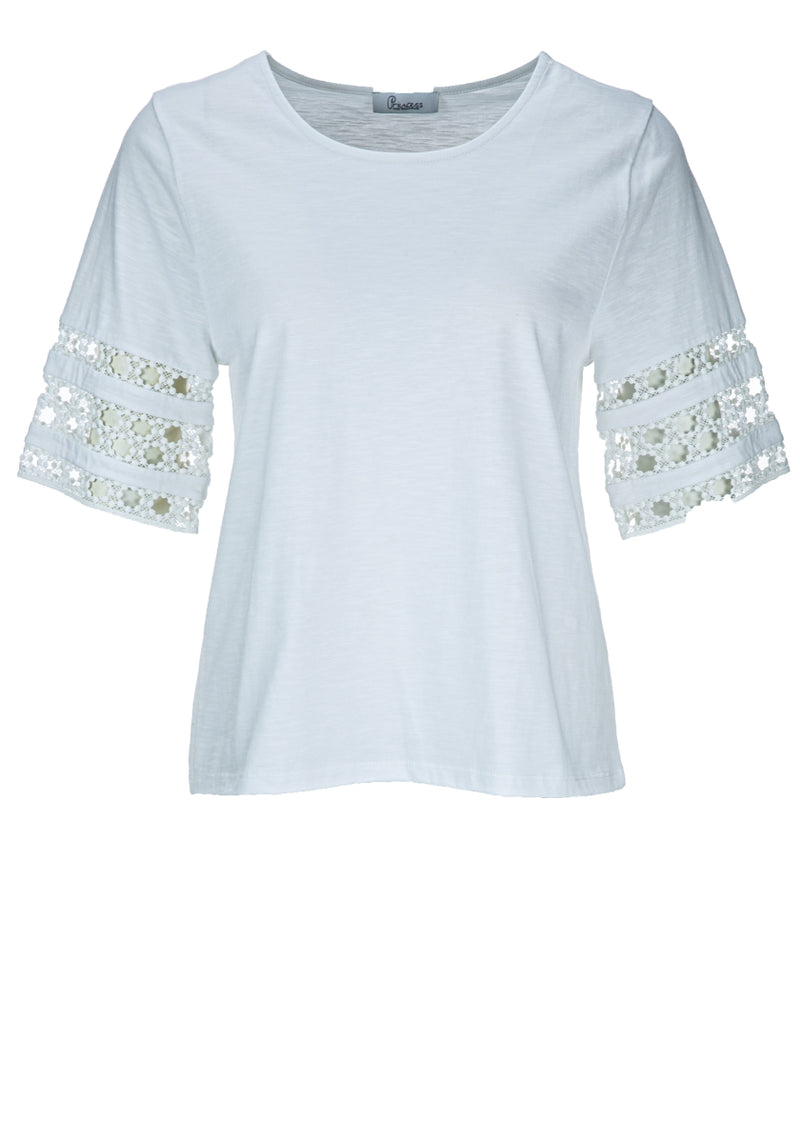Princess Cotton Shirt With Lace Details