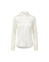 Veronica Beard Monique Silk Button-Down Shirt
