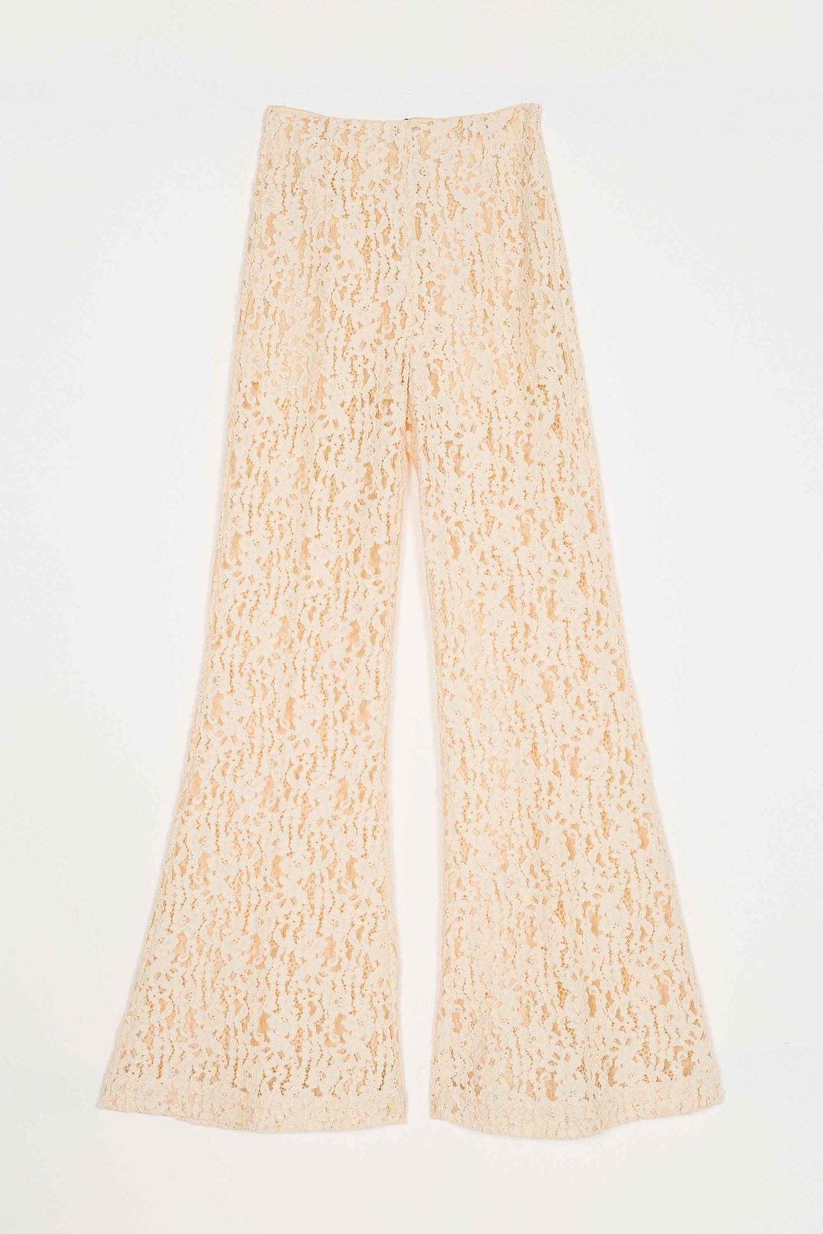 Twinset Lace Woven Trousers Pants
