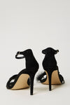 Twinset Leather Sandals With Feathers