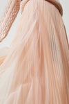 Twinset Pleated Tulle Long Skirt