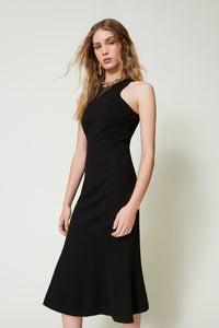 Twinset Midi dress with halter neck