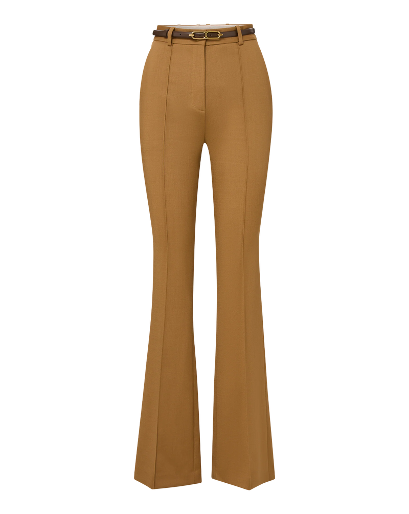 Veronica Beard Gracie Belted Flare Pant