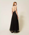 Robe longue en tulle plumetis Twinset