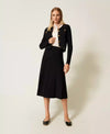 Twinset Knit midi skirt
