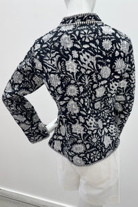 Veste matelassée réversible en coton