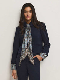 Veronica Beard Ismena Removable Scarf Jacket