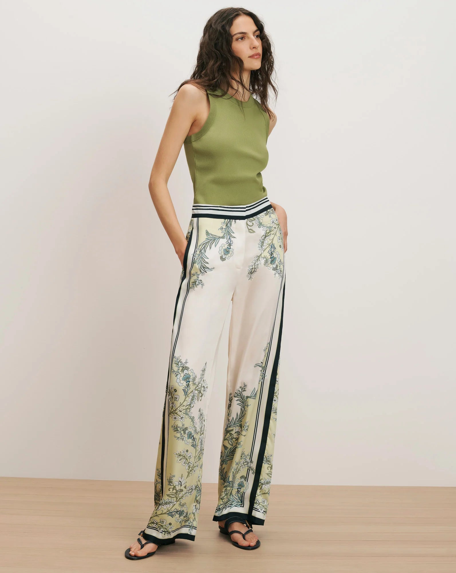 Veronica Beard Pantalon large Grigore