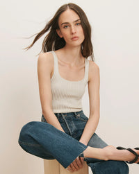 Veronica Beard Sandra Knit Tank Top