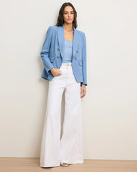 Veronica Beard Miller Pinstripe Dickey Jacket