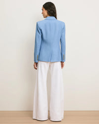 Veronica Beard Miller Pinstripe Dickey Jacket