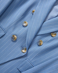 Veronica Beard Miller Pinstripe Dickey Jacket