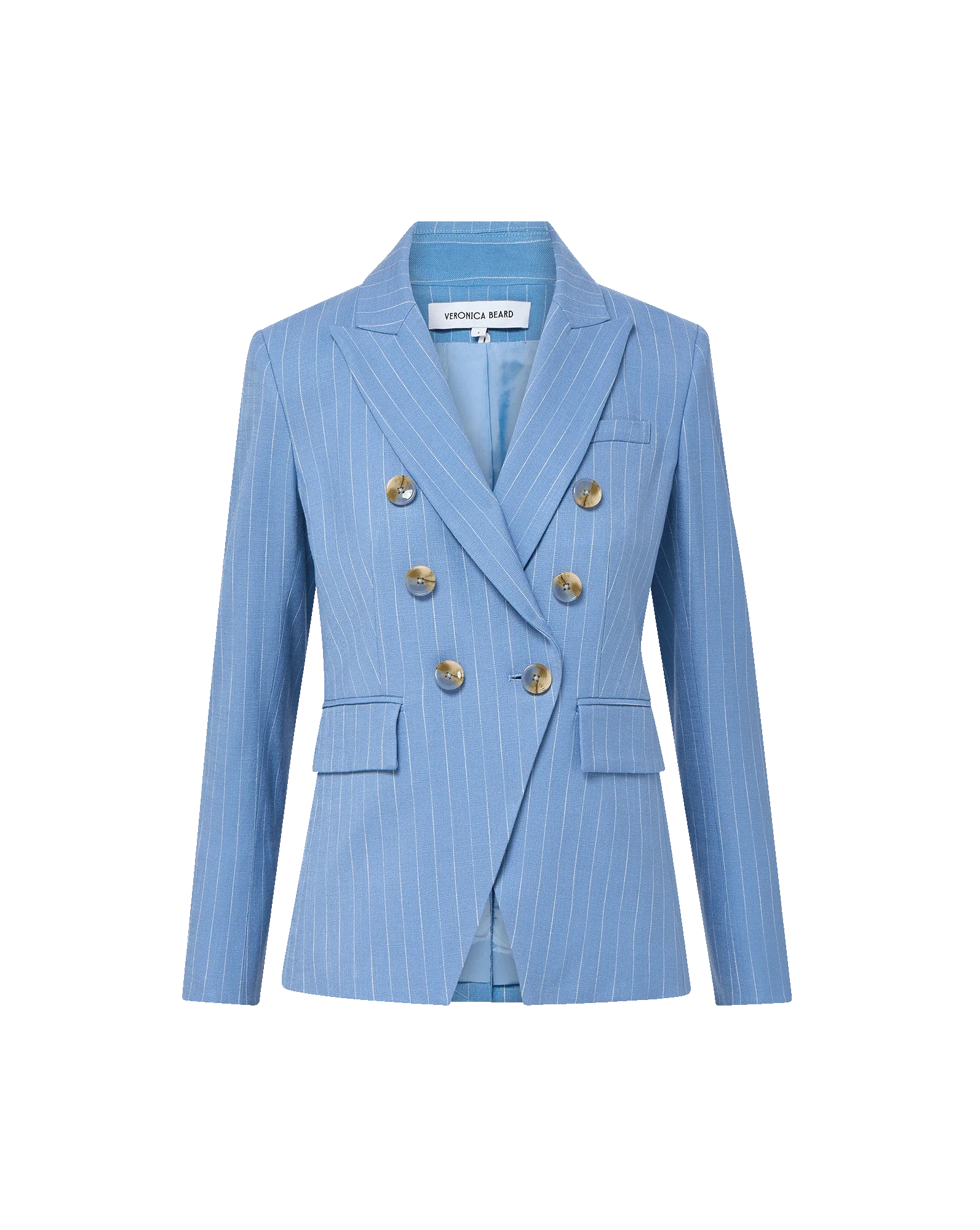 Veronica Beard Miller Pinstripe Dickey Jacket