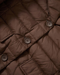 Veronica Beard Campbell Down Dickey Jacket Espresso