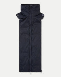 Veronica Beard Funnel Neck Down Dickey Navy