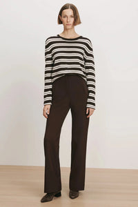 Veronica Beard 26FA0258-N0116 Pantalon Carys espresso