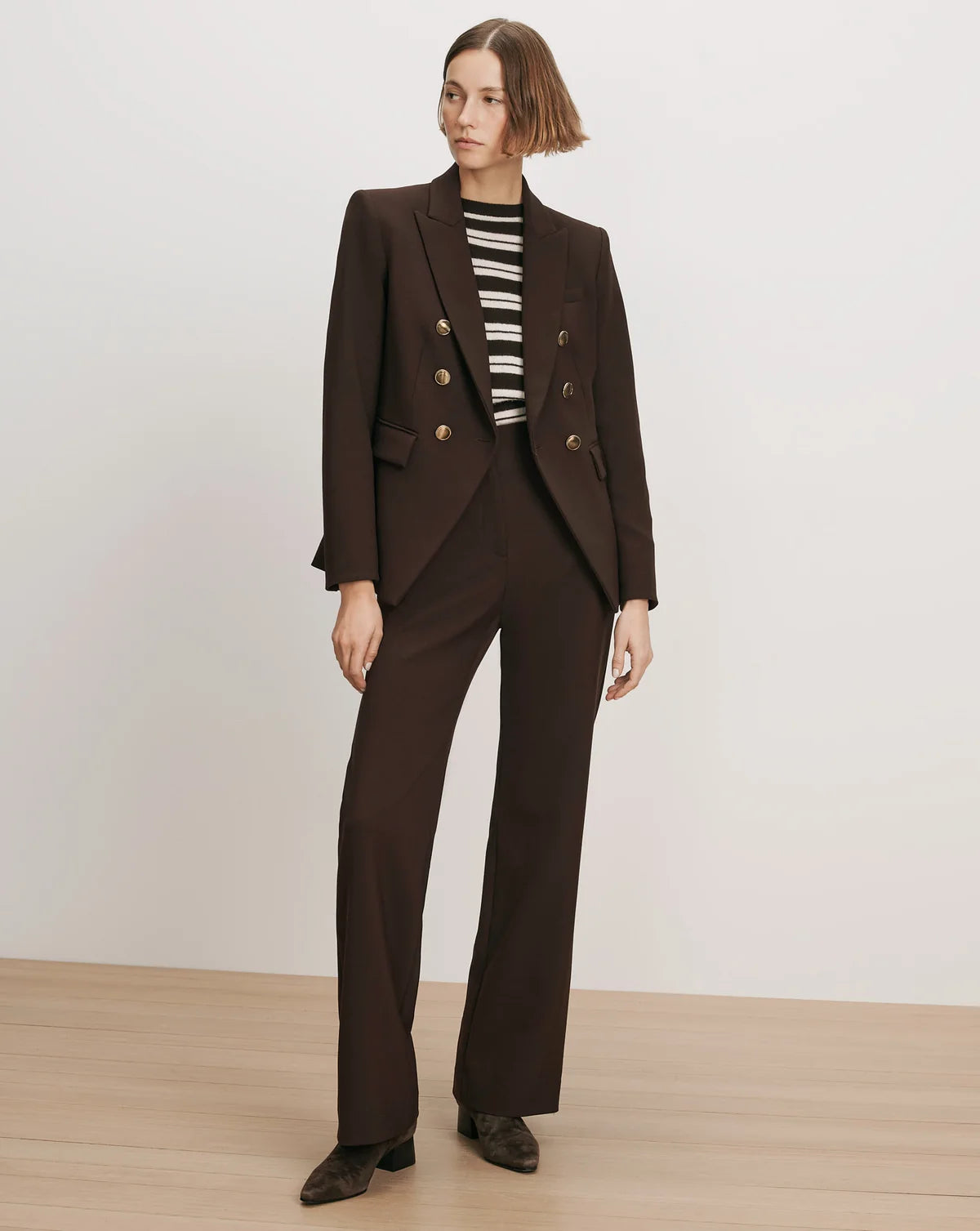 Veronica Beard 26FA0258-N0116 Pantalon Carys espresso