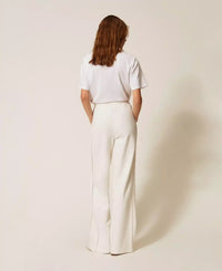 Twinset Recycled Crepe de Chine Trousers