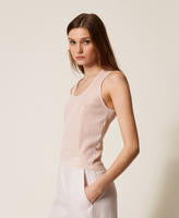 Twinset Knit Top With Sequins