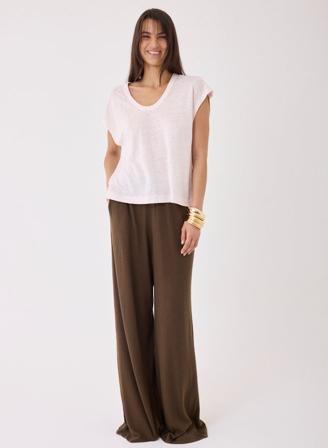 Majestic Filatures sans manches blanc