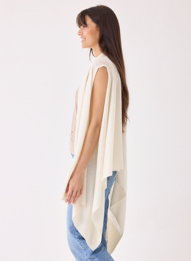 Majestic Filatures Extrafine Cashmere Sleeveless Draped