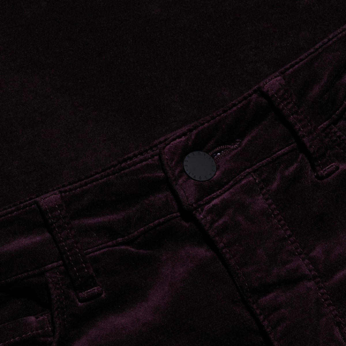 Pantalon droit taille haute Stevie L'Agence 2698VTN-DPSN Sangria profonde