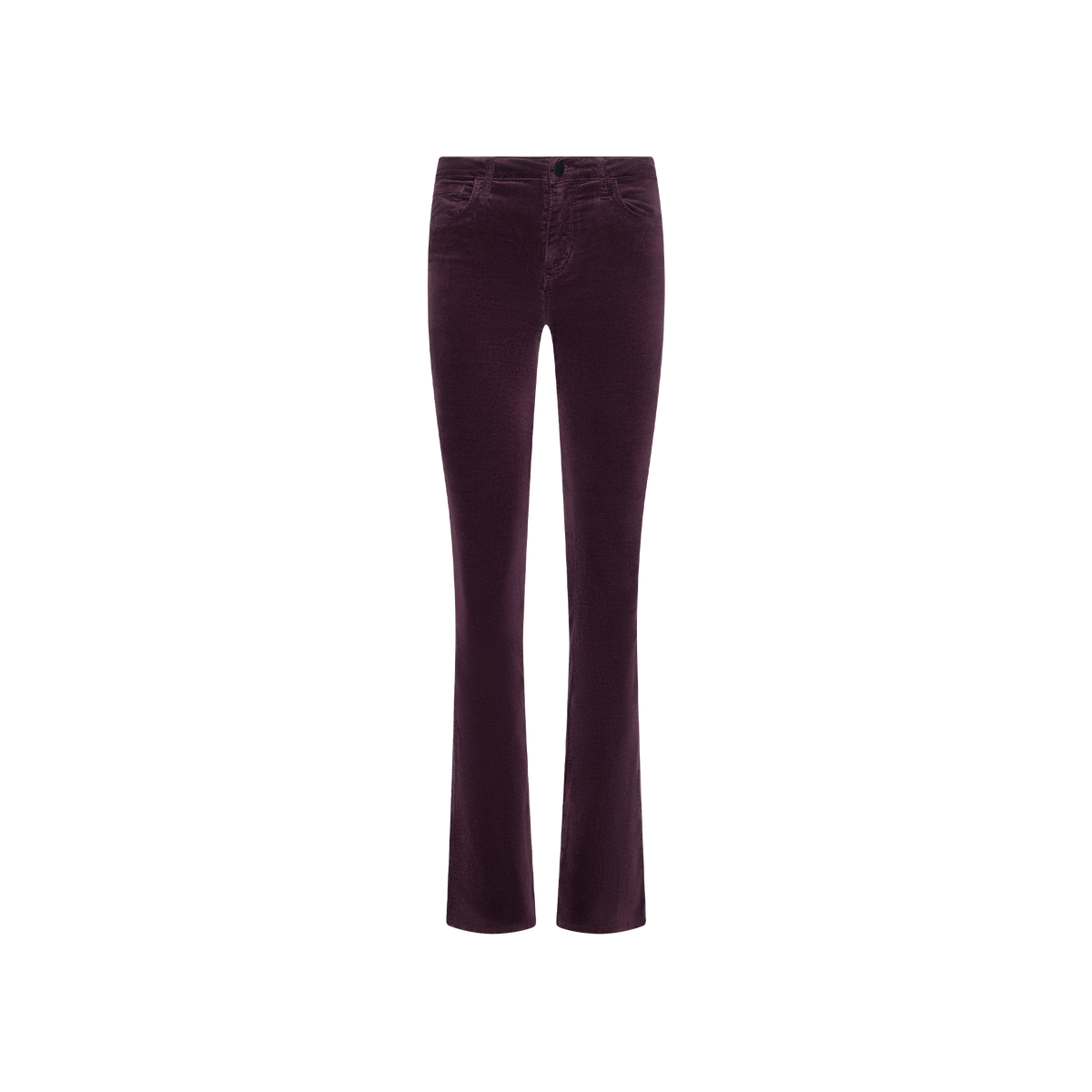 Pantalon droit taille haute Stevie L'Agence 2698VTN-DPSN Sangria profonde