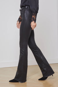 L'Agence Marty Wide Leg Jean Coated